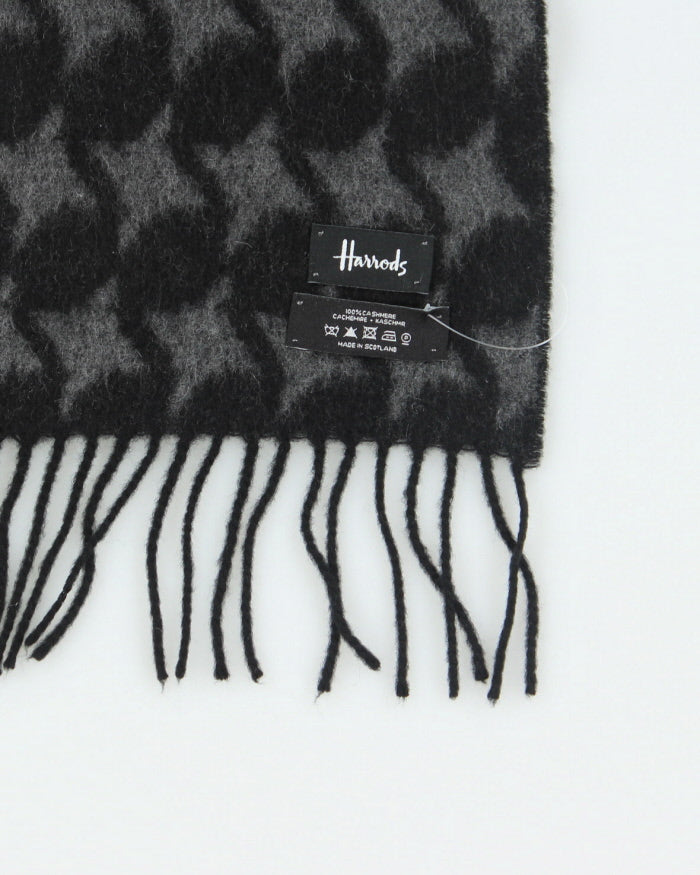 Harrods Cashmere Pattern Scarf