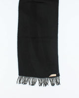 Vintage Cashmere Black Scarf