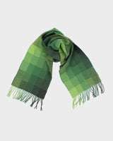 Vintage Avoca Green Cashmere &amp; Wool Scarf