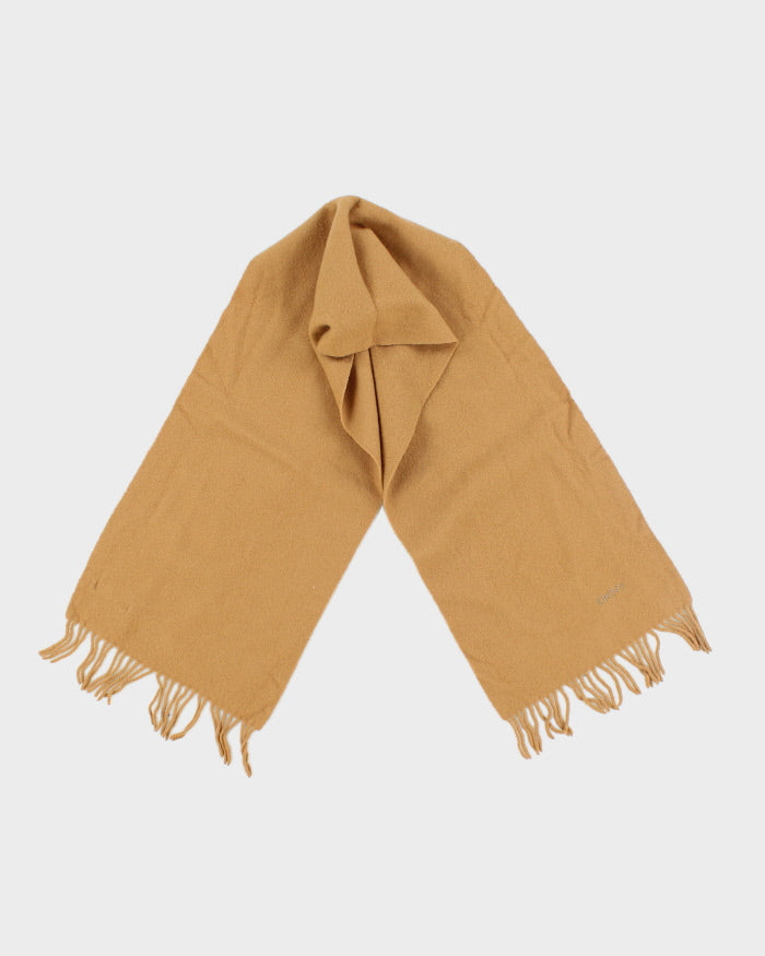 DKNY Brown Wool Scarf