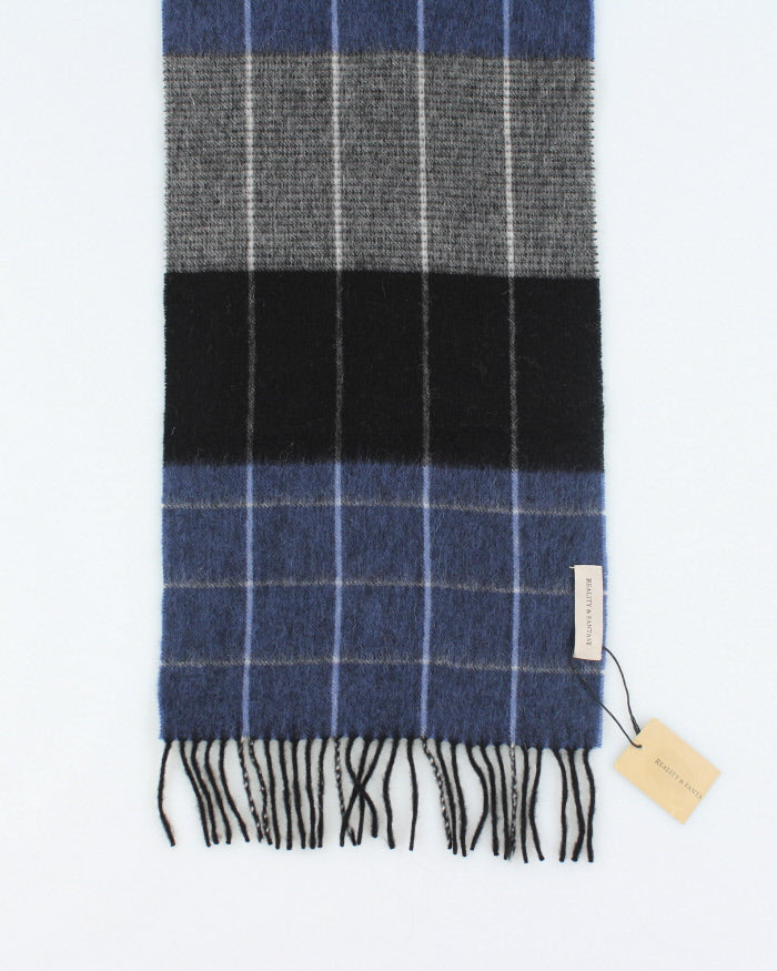 Deadstock Reality &amp; Fantasy Wool Scarf