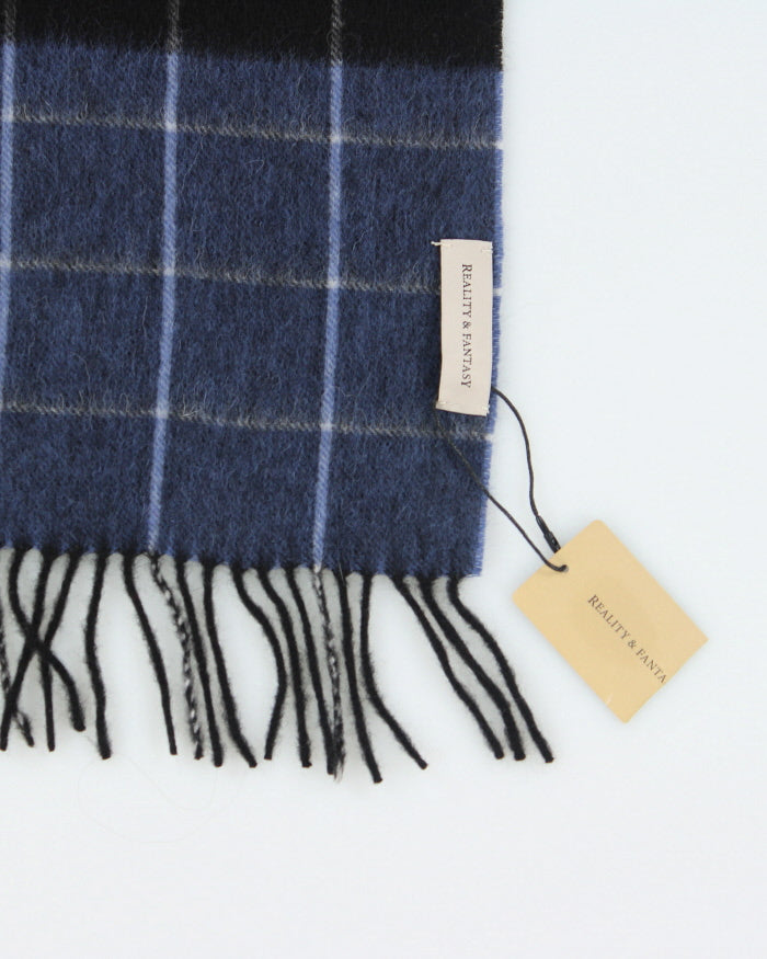 Deadstock Reality &amp; Fantasy Wool Scarf