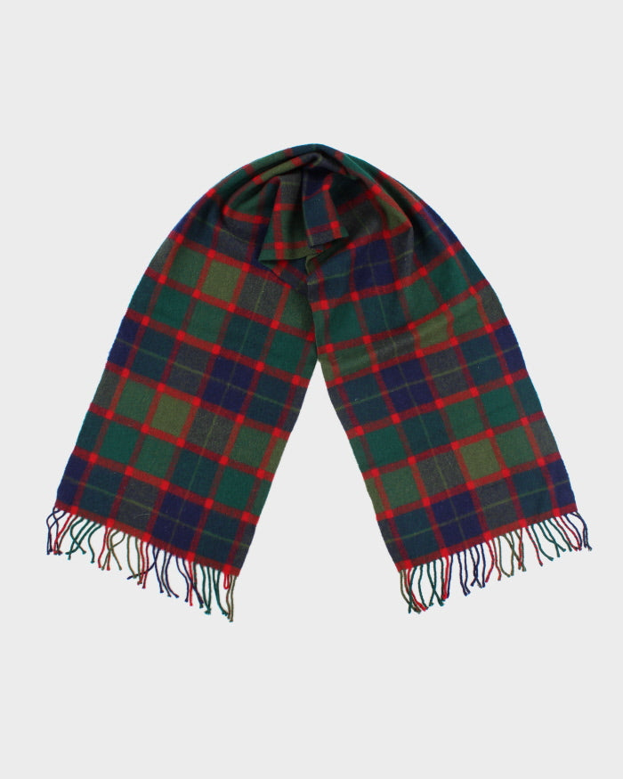 Vintage Drakes Wool Checked Scarf