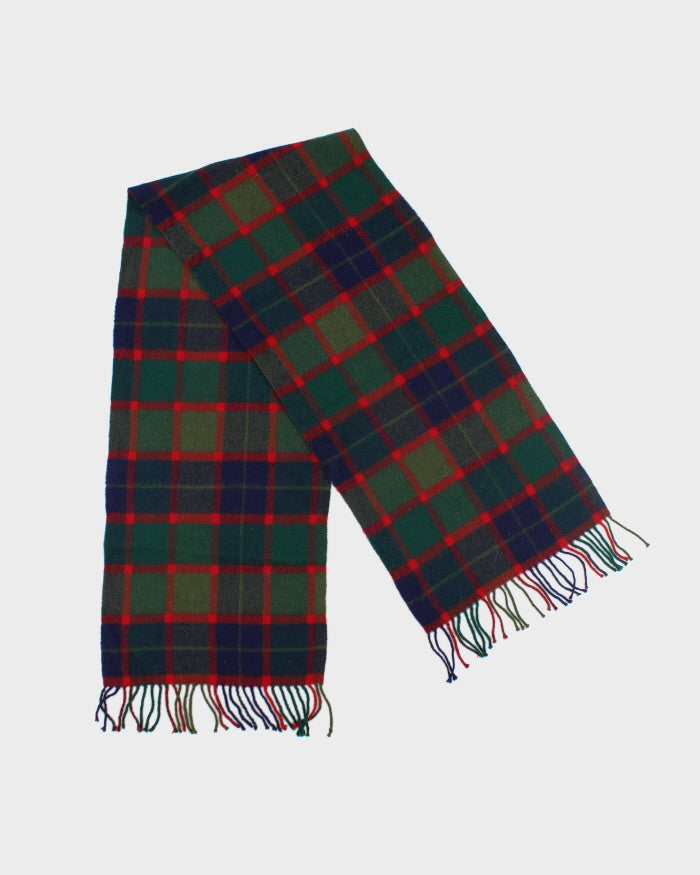 Vintage Drakes Wool Checked Scarf