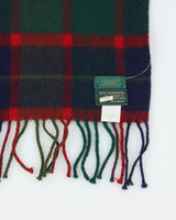 Vintage Drakes Wool Checked Scarf
