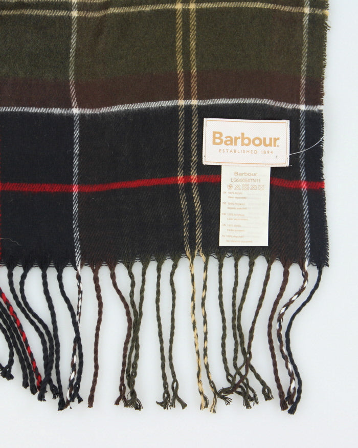 Barbour Checked Scarf