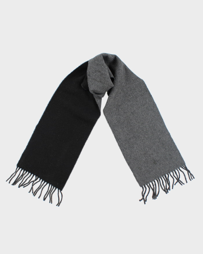 Vintage Polo Ralph Lauren Grey Wool Scarf