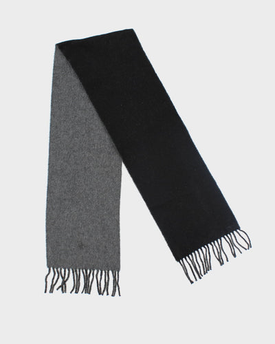 Vintage Polo Ralph Lauren Grey Wool Scarf
