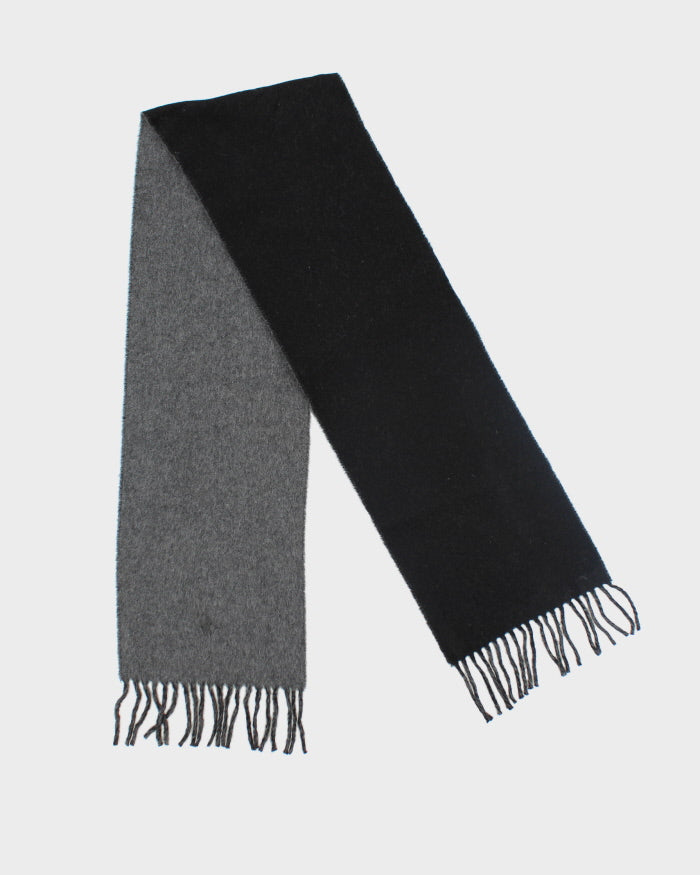 Vintage Polo Ralph Lauren Grey Wool Scarf