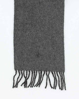 Vintage Polo Ralph Lauren Grey Wool Scarf
