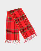Vintage Royal Rossi Checked Cashmere Scarf