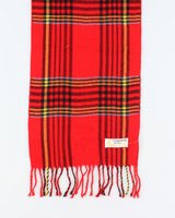 Vintage Royal Rossi Checked Cashmere Scarf