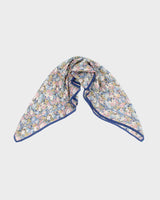 Vintage Floral Silk Scarf