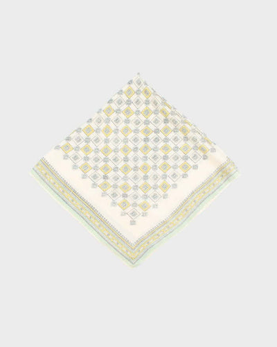 Vintage Pattern Silk Scarf