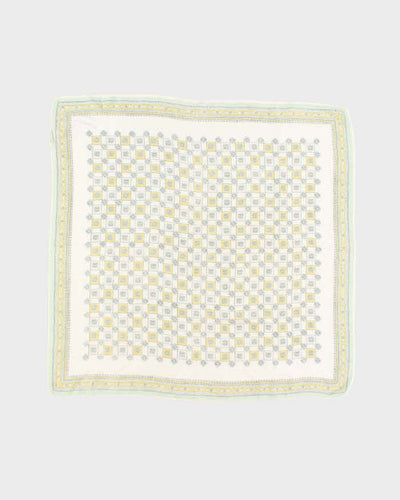 Vintage Pattern Silk Scarf