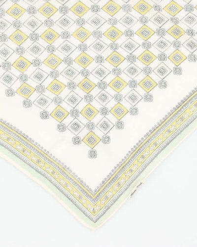 Vintage Pattern Silk Scarf