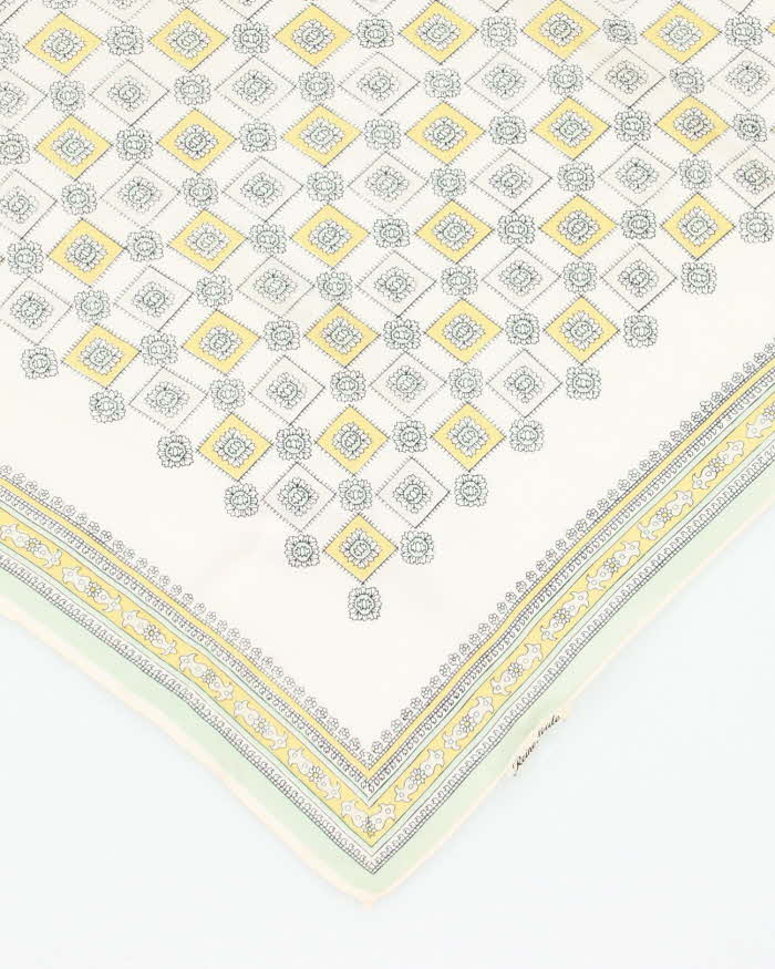 Vintage Pattern Silk Scarf