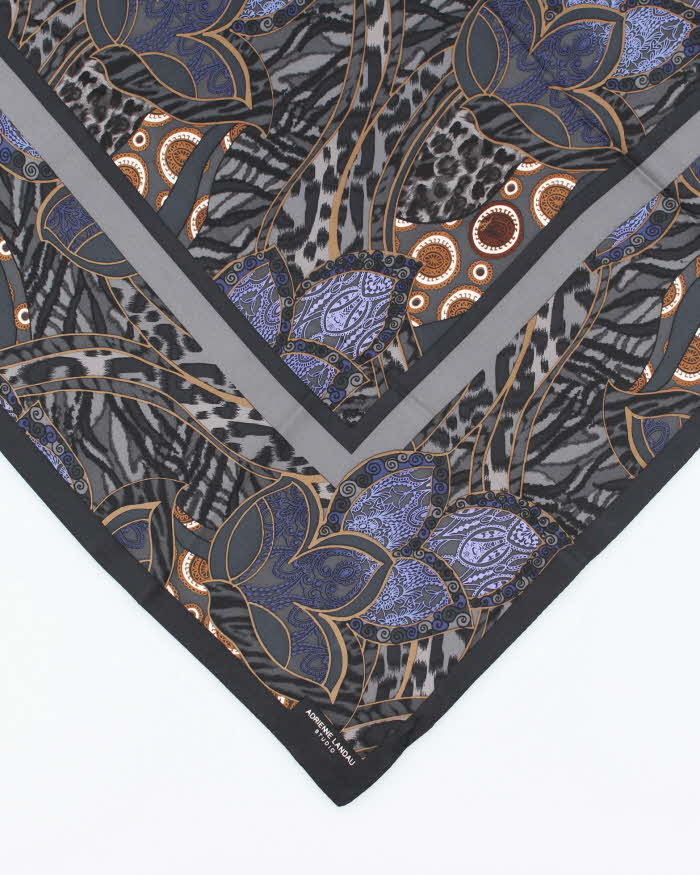 Vintage Adrienne Landau Silk Scarf