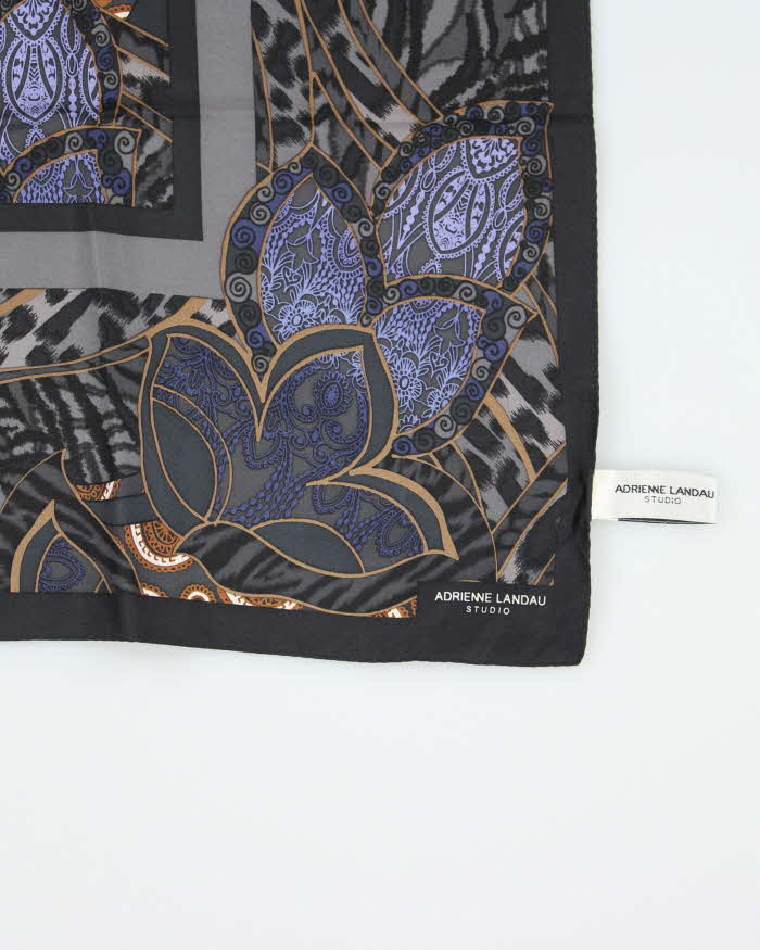 Vintage Adrienne Landau Silk Scarf