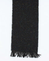 Vintage Black Wool Scarf