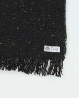 Vintage Black Wool Scarf