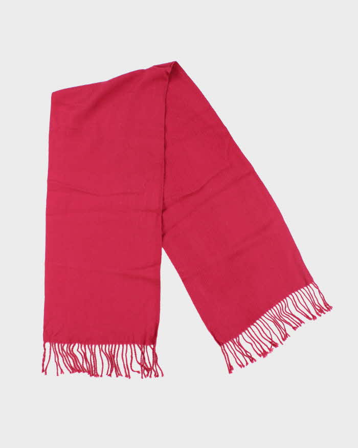 Vintage Royal Rossi Pink Cashmere Scarf