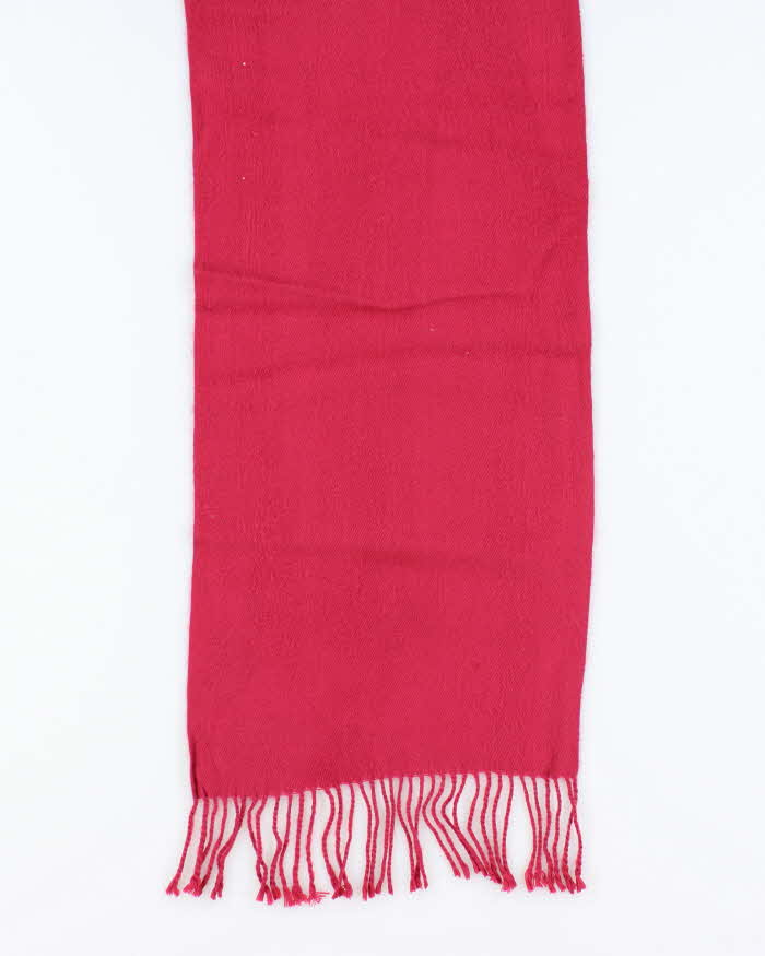Vintage Royal Rossi Pink Cashmere Scarf