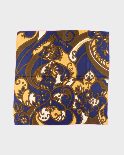 Vintage Pattern Silk Scarf