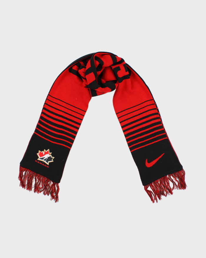 Y2k 00s Nike Canada Hockey Scarf