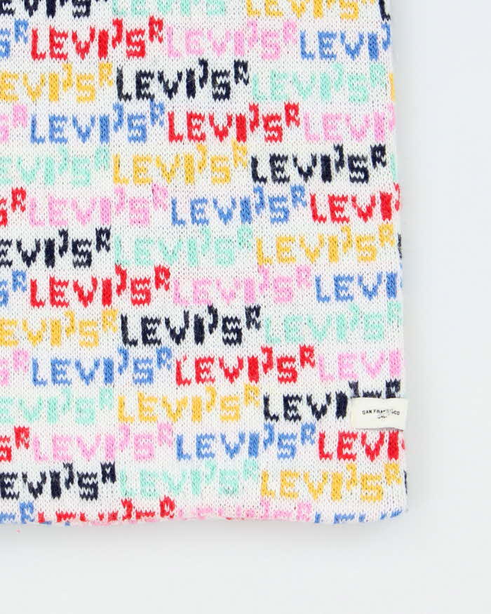 Y2k 00s Levi's Monogram Scarf