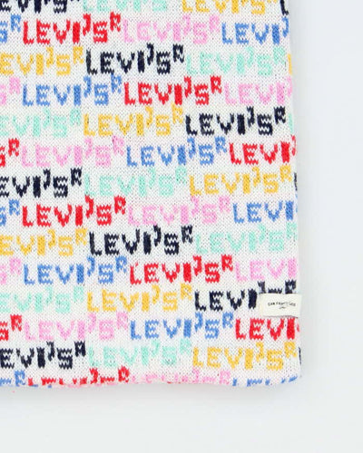 Y2k 00s Levi's Monogram Scarf
