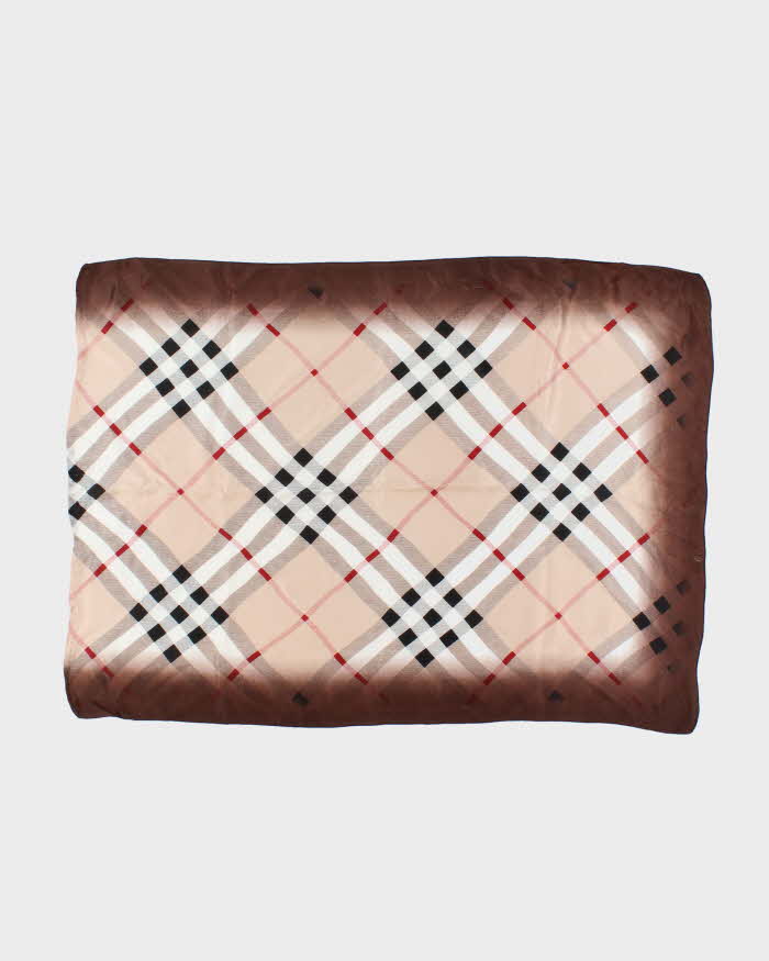 Vintage Burberry Silk Scarf