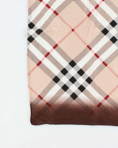Vintage Burberry Silk Scarf