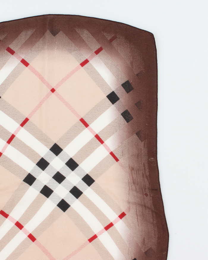 Vintage Burberry Silk Scarf