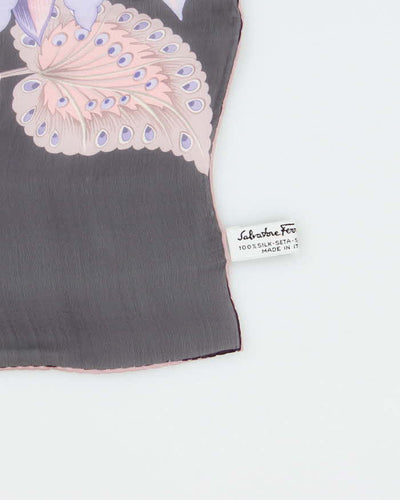 Vintage Salvatore Ferragamo Silk Scarf