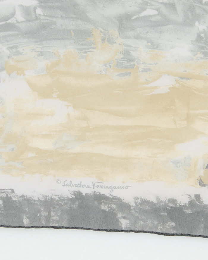 Vintage Salvatore Ferragamo Silk Scarf