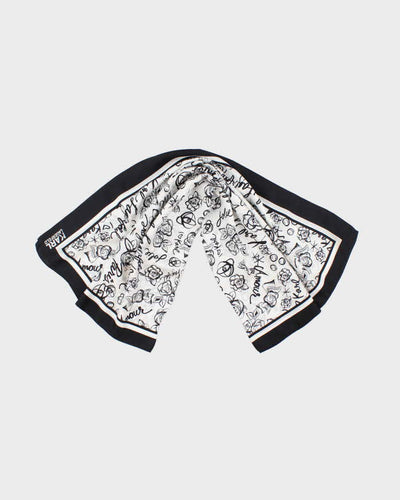 Vintage Karl Lagerfeld Silk Scarf