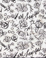 Vintage Karl Lagerfeld Silk Scarf