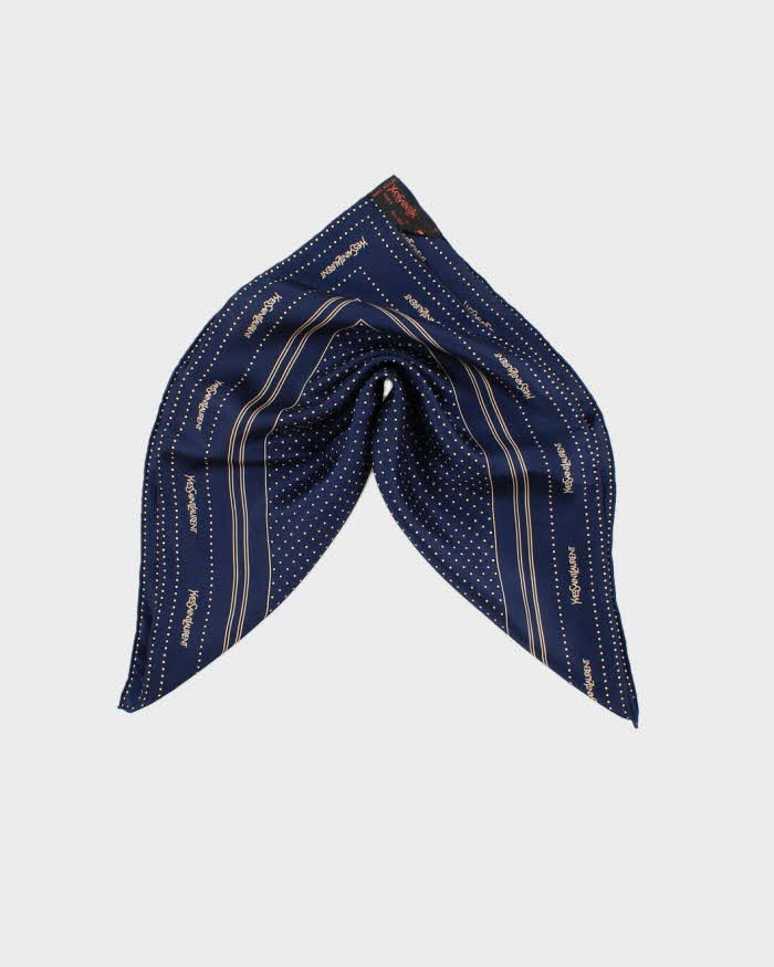 Vintage Yves Saint Laurent Silk Scarf