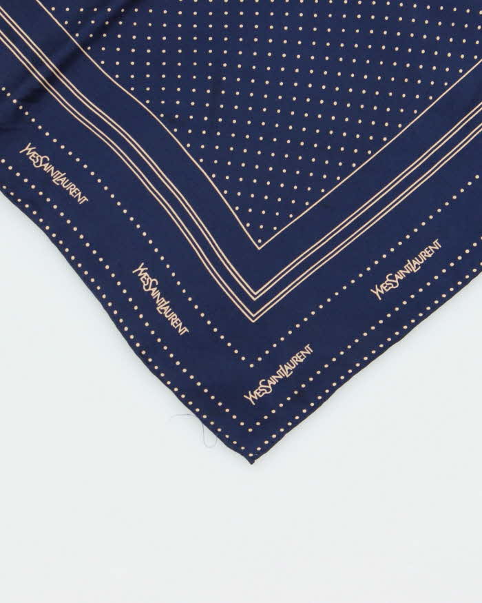 Vintage Yves Saint Laurent Silk Scarf