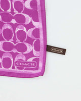 Vintage Coach Silk Scarf