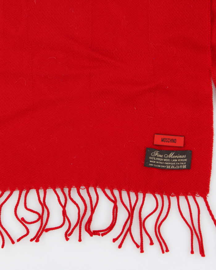 Vintage Moschino Wool Scarf