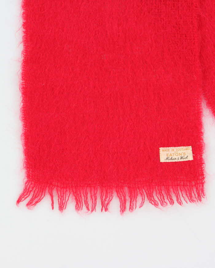 Vintage Eaton's Mohair &amp; Wool Scarf