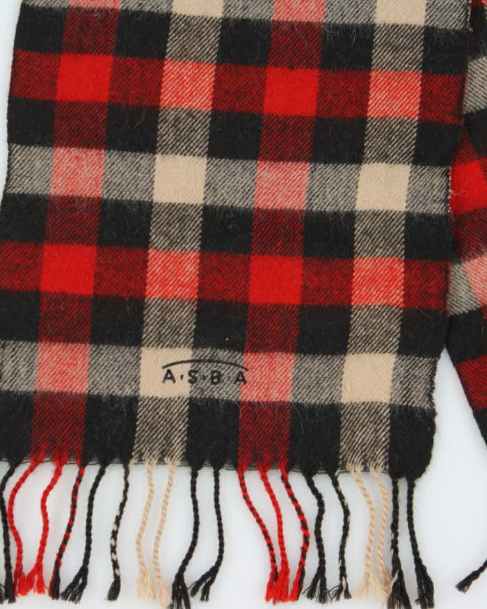 Vintage Woolrich Check Scarf