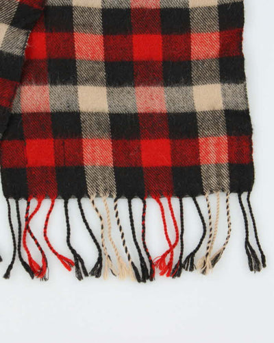Vintage Woolrich Check Scarf