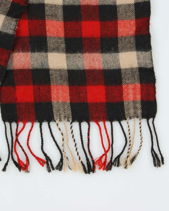 Vintage Woolrich Check Scarf