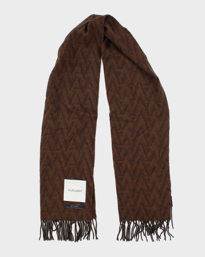 Vintage Alxiliary Wool Scarf