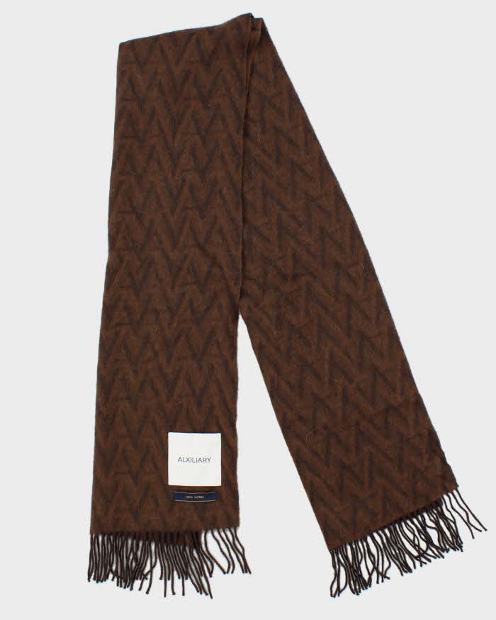 Vintage Alxiliary Wool Scarf