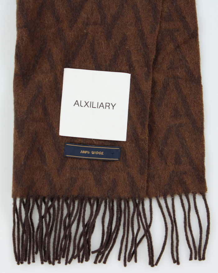 Vintage Alxiliary Wool Scarf