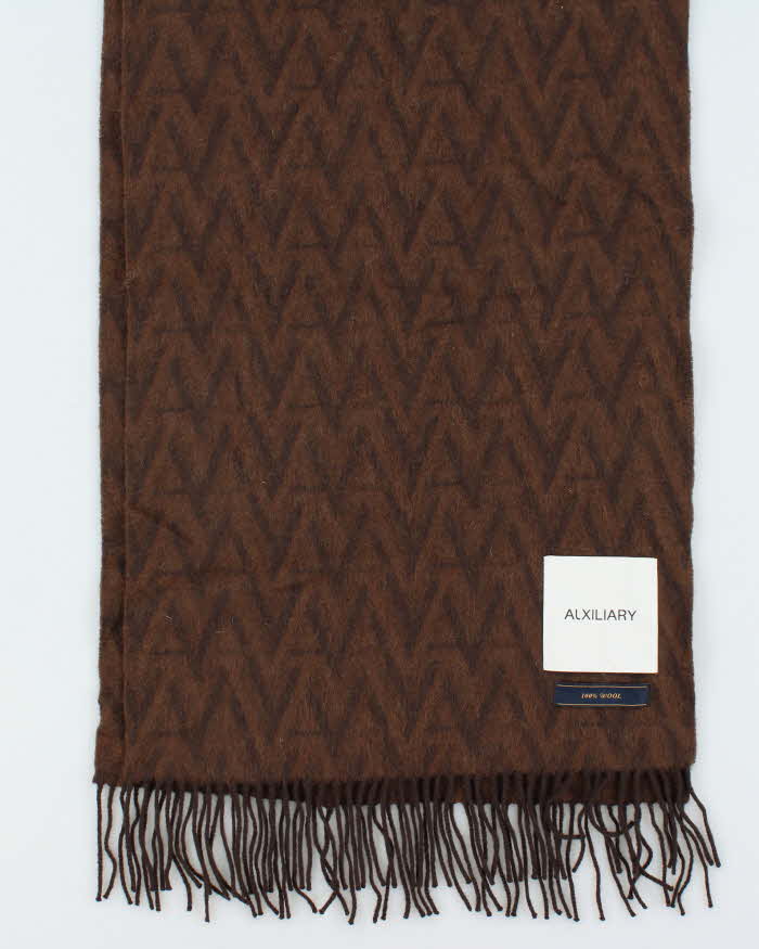 Vintage Alxiliary Wool Scarf